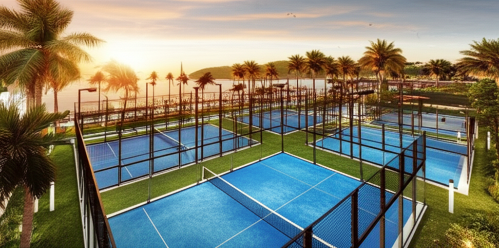 Phu Quoc Padel courts - Professional Padel courts in tropical paradise setting